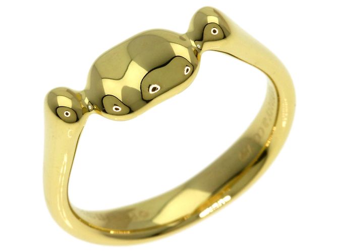 Anello Bean di Tiffany & Co. in oro giallo 18K - vista 2