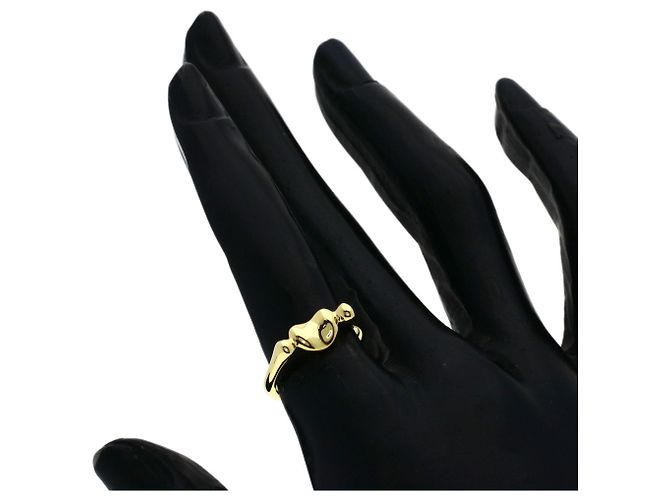 Anello Bean di Tiffany & Co. in oro giallo 18K - vista 7