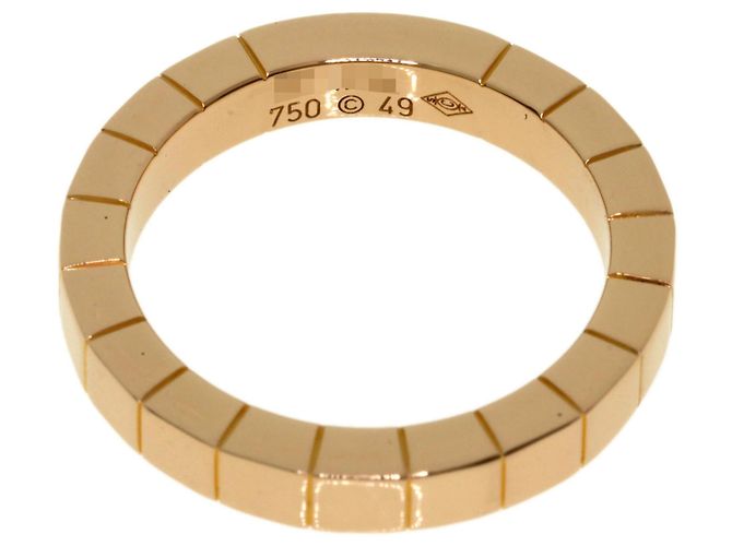 Anello Cartier Lanieres in Oro Rosa 18K - vista 4
