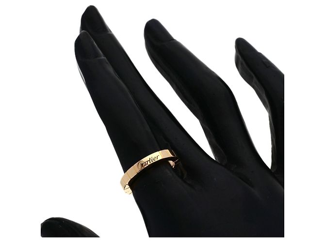 Anello Cartier Lanieres in Oro Rosa 18K - vista 5