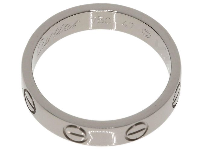Cartier Mini Love Ring in 18K Weißgold - Ansicht 4