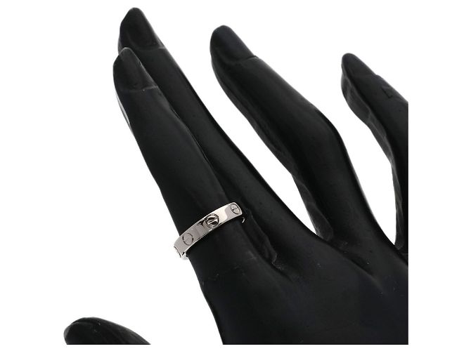 Cartier Mini Love Ring in 18K Weißgold - Ansicht 6