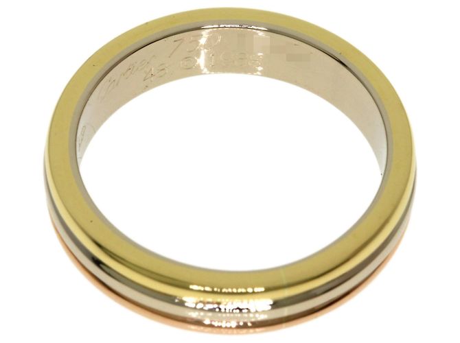 Cartier Three-Color Band Ring - Ansicht 4
