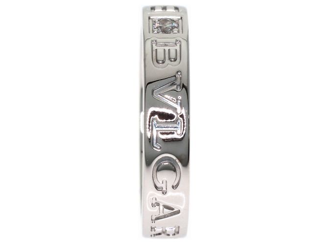 Bulgari Bvlgari Double Logo 1P Diamond Ring - Ansicht 3