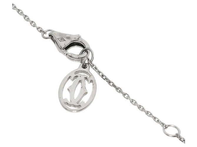 Bracciale con charm Cartier in oro bianco 18K - vista 4