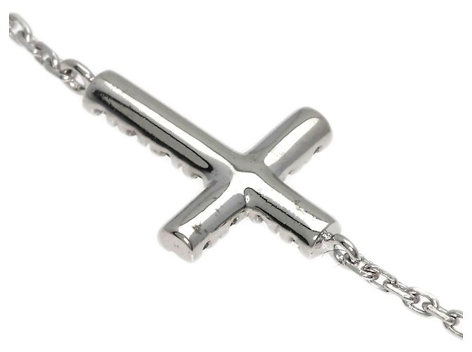 Bracciale con charm Cartier in oro bianco 18K - vista 6