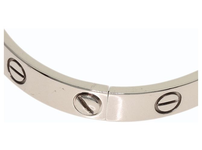Bracciale Cartier Love #16 in oro bianco 18K - vista 6