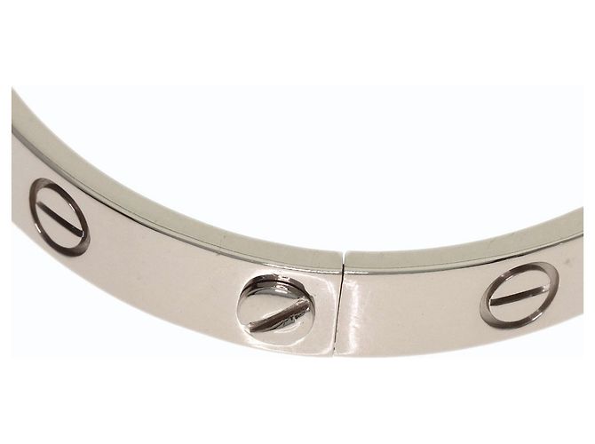 Bracciale Cartier Love #16 in oro bianco 18K - vista 7