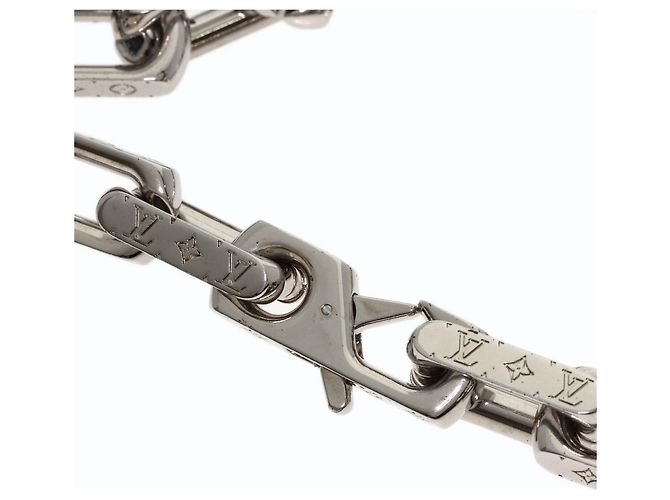 Collana a Catena Monogram Louis Vuitton Argento - vista 3