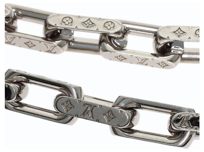 Collana a Catena Monogram Louis Vuitton Argento - vista 7