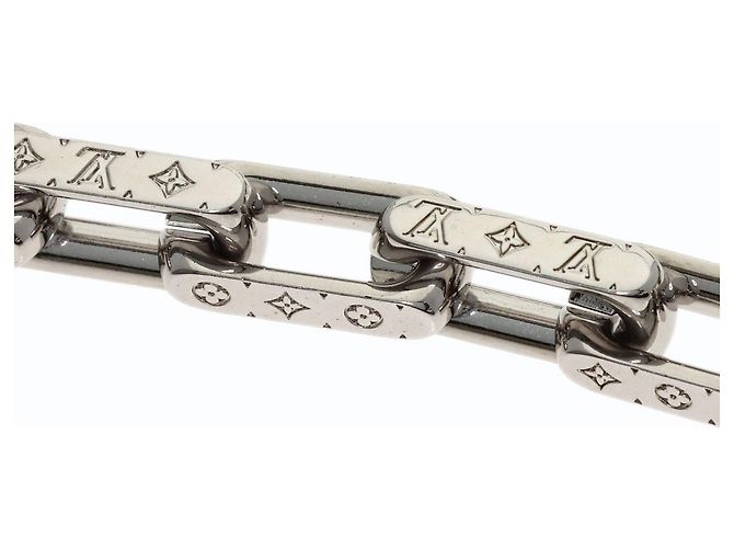 Collana a Catena Monogram Louis Vuitton Argento - vista 8