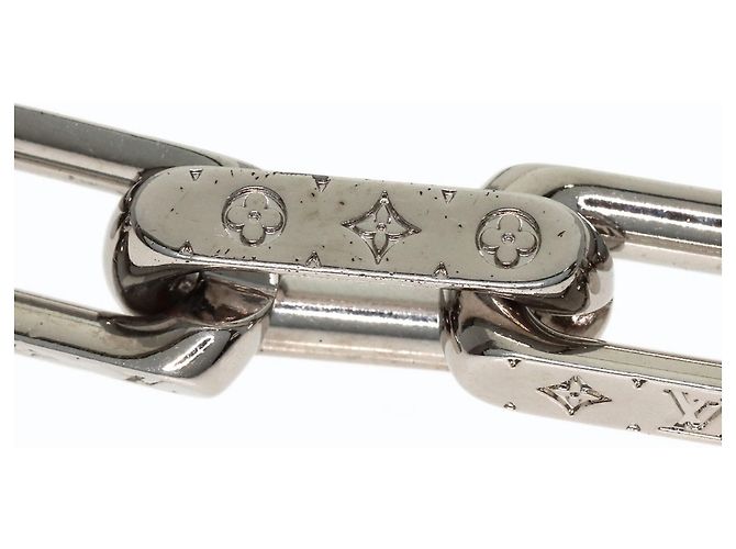 Collana a Catena Monogram Louis Vuitton Argento - vista 9