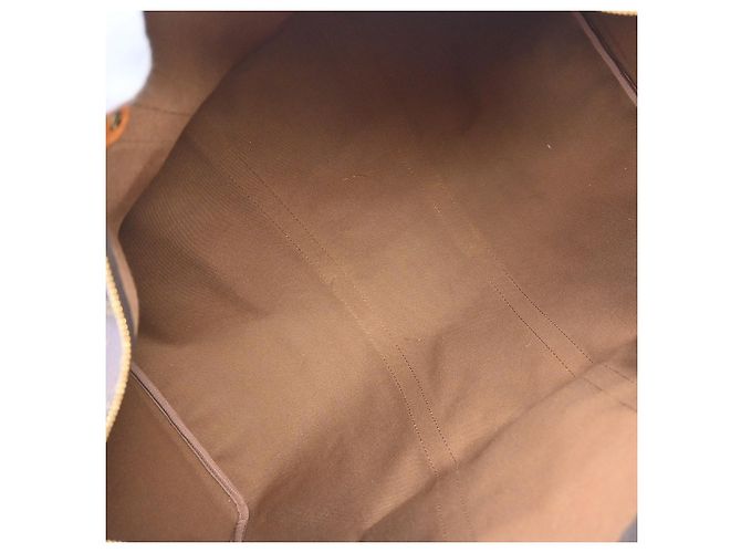 Louis Vuitton Keepall Monogram 55 Marrone - vista 3