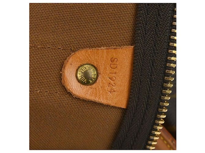 Louis Vuitton Keepall Monogram 55 Marrone - vista 5