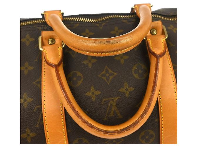 Louis Vuitton Keepall Monogram 55 Marrone - vista 6