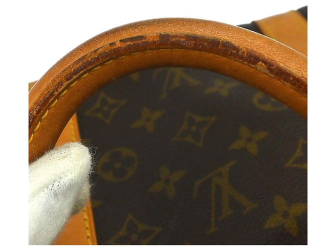 Louis Vuitton Keepall Monogram 55 Marrone - vista 7