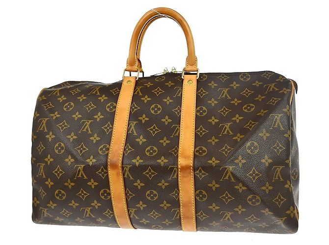 Louis Vuitton Keepall Monogram 45 Marrone - vista 2