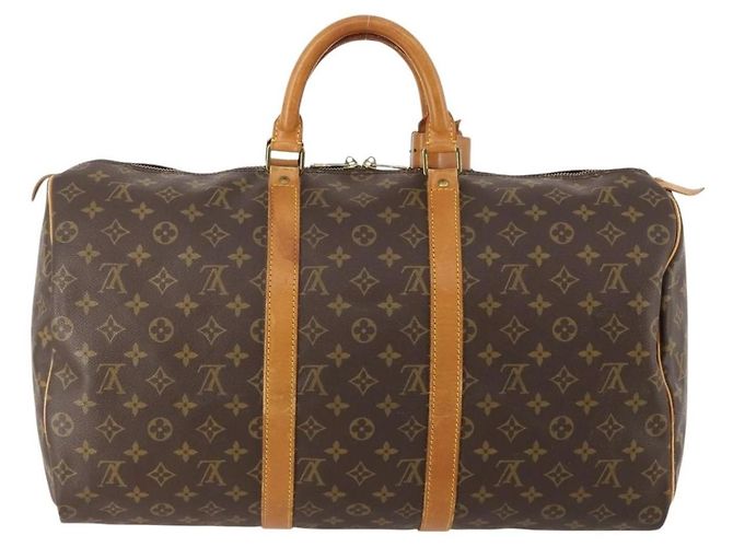 Louis Vuitton Keepall Monogram 50 Marrone - vista 2