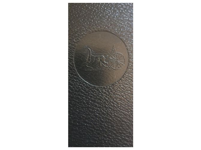 Céline Cartera de cuero Celine Paris Negro - vista 4