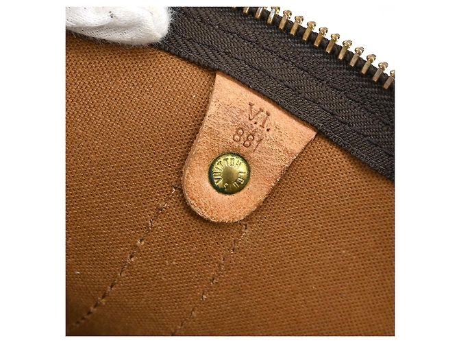 Louis Vuitton Keepall Monogram 50 Marrone - vista 4