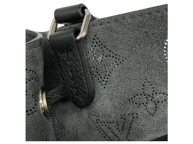 Borsa Louis Vuitton Mahina Bella Tote M59200 Nero - vista 9