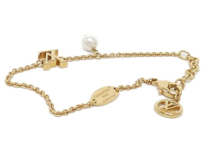 Bracciale con Charms Louis Vuitton Charm Bracelet LV Iconic Louisa M1450A D'oro - vista 3