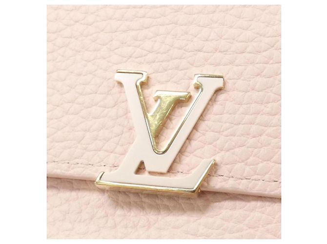 Louis Vuitton Portefeuille Capucines Compact M82361 Wallet Marrone - vista 5