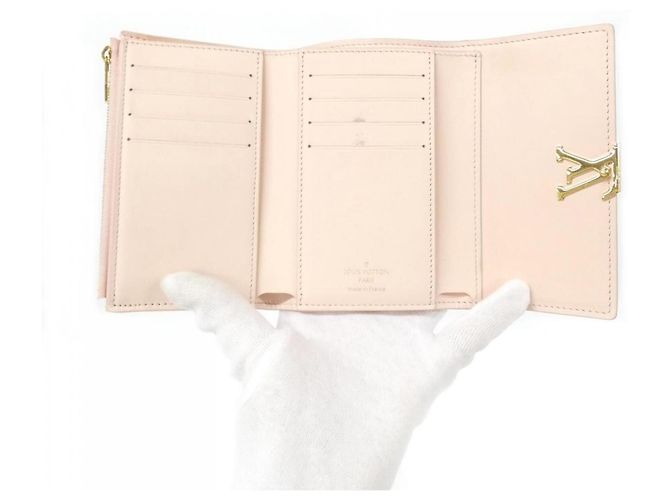 Louis Vuitton Portefeuille Capucines Compact M82361 Wallet Marrone - vista 6