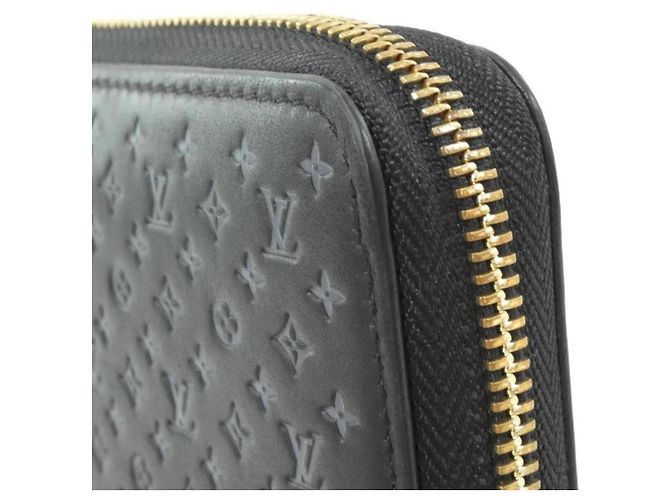 Cartera Zippy Louis Vuitton Nanogram Negro - vista 4