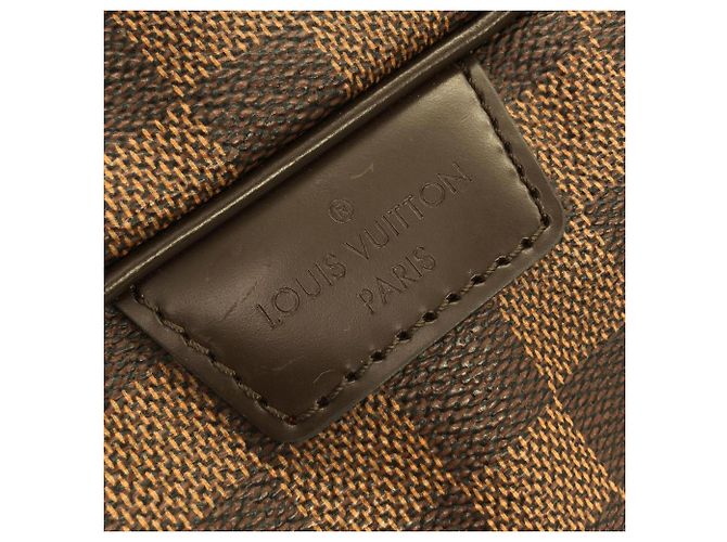 Borsa a tracolla Louis Vuitton Damier Rivington GM Damier ebene - vista 4