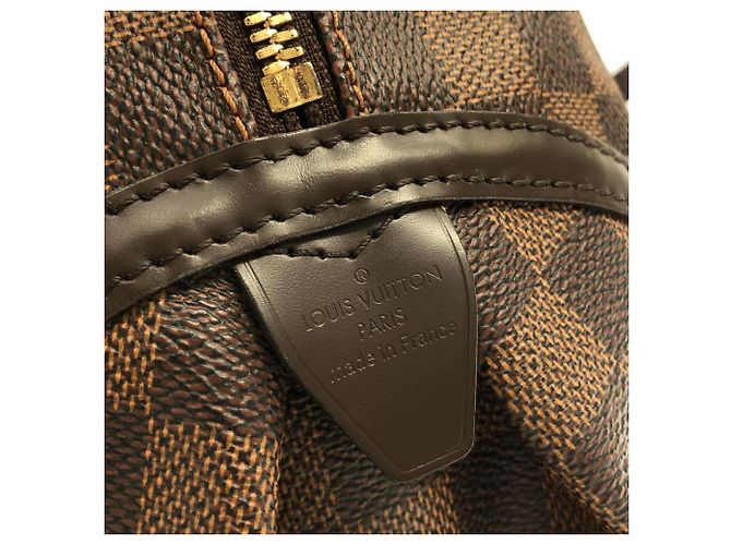 Borsa a tracolla Louis Vuitton Damier Rivington GM Damier ebene - vista 5