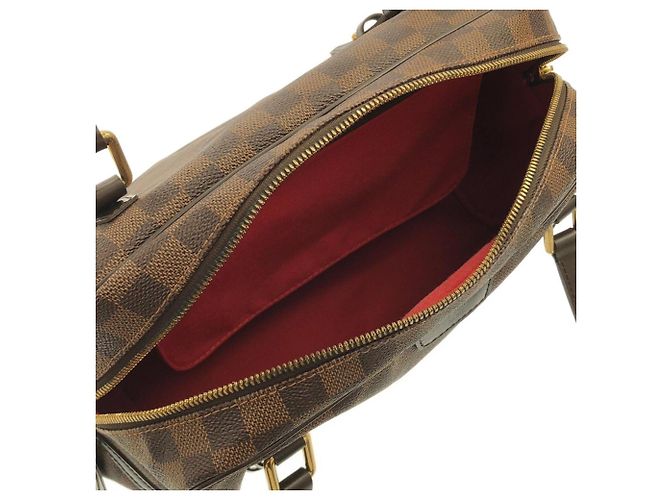 Borsa a tracolla Louis Vuitton Damier Rivington GM Damier ebene - vista 8