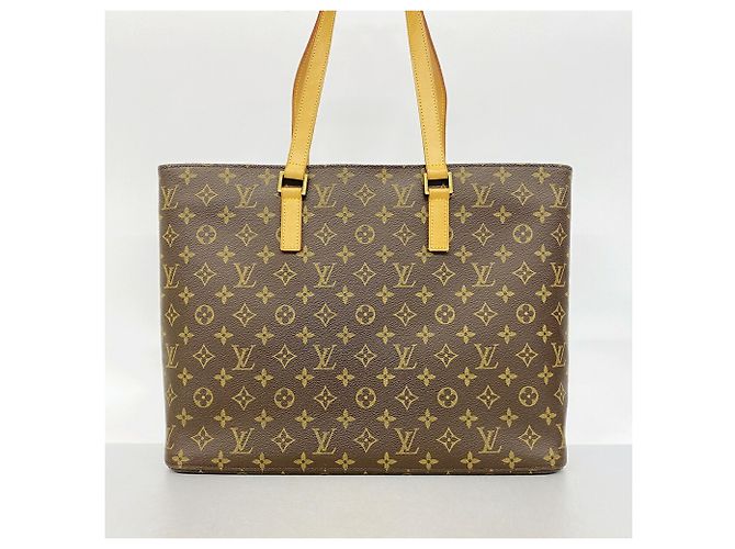 Borsa Tote Louis Vuitton Monogram Luco Marrone - vista 11