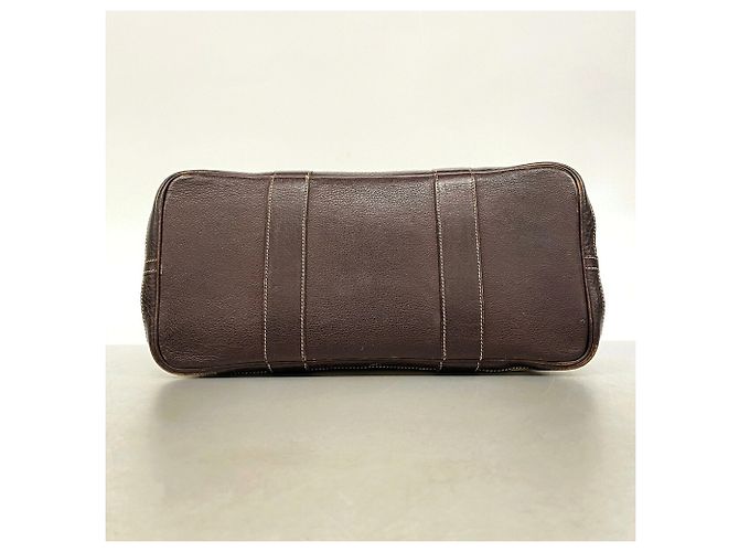 Hermès Borsa Tote Hermes Garden PM Marrone - vista 3