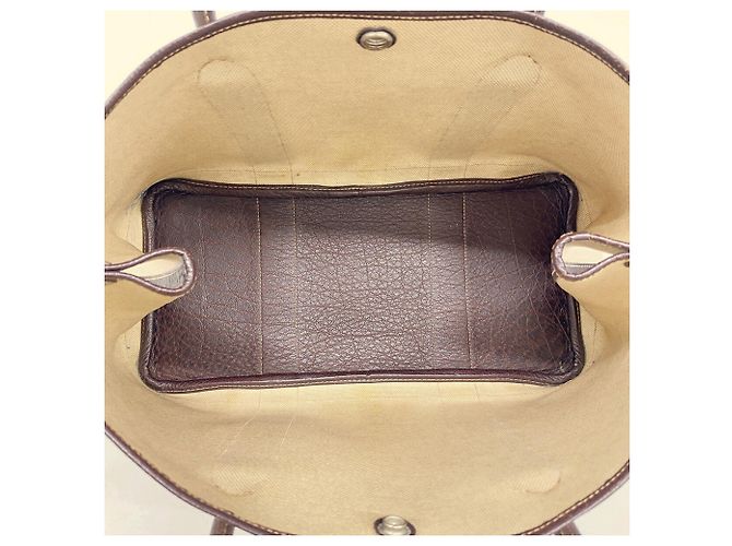Hermès Borsa Tote Hermes Garden PM Marrone - vista 4