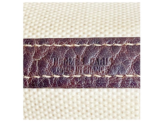 Hermès Borsa Tote Hermes Garden PM Marrone - vista 5