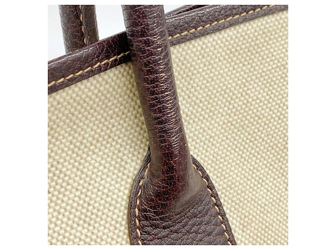 Hermès Borsa Tote Hermes Garden PM Marrone - vista 8