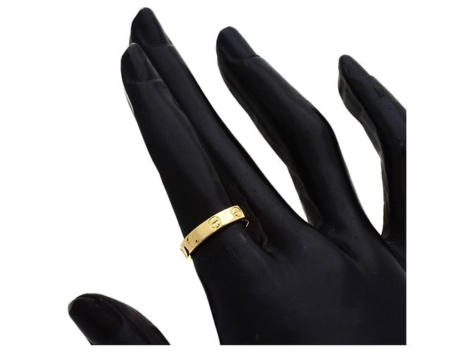 Anello Cartier Mini Love in Oro Giallo 18K - vista 5
