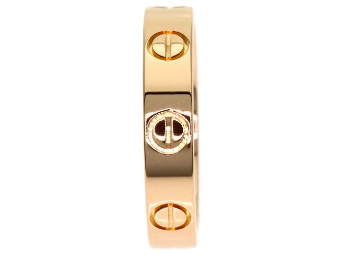 Anello Cartier Mini Love in oro rosa 18K - vista 3
