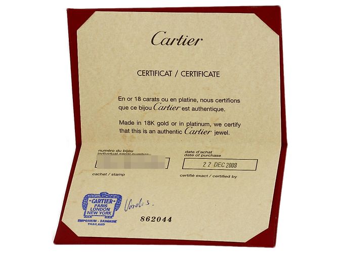 Anello Cartier Mini Love in oro rosa 18K - vista 6