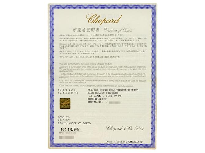 Chopard Golden Diamond Ring aus 18K Weißgold - Ansicht 10