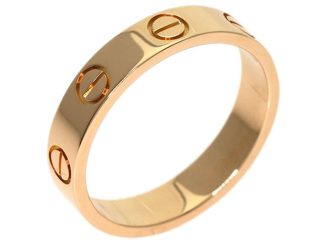Anello Mini Love Cartier in oro rosa 18K - vista 2