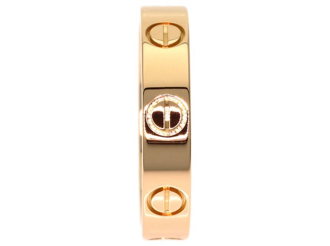 Anello Mini Love Cartier in oro rosa 18K - vista 3