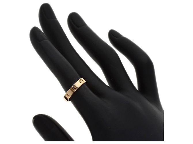 Anello Mini Love Cartier in oro rosa 18K - vista 5