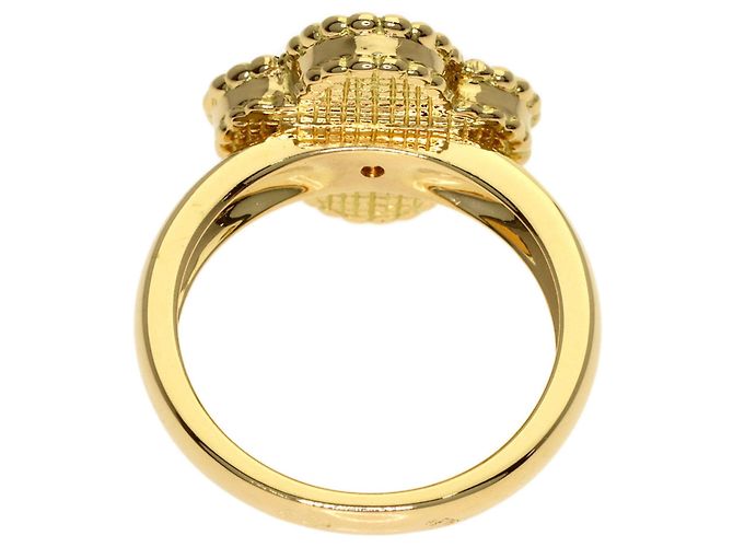 Van Cleef & Arpels Vintage Alhambra Ring Diamanten und Onyx - Ansicht 4
