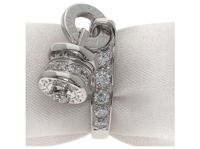 Bulgari Bvlgari B-zero1 Element Diamantring, 18K Weißgold - Ansicht 3