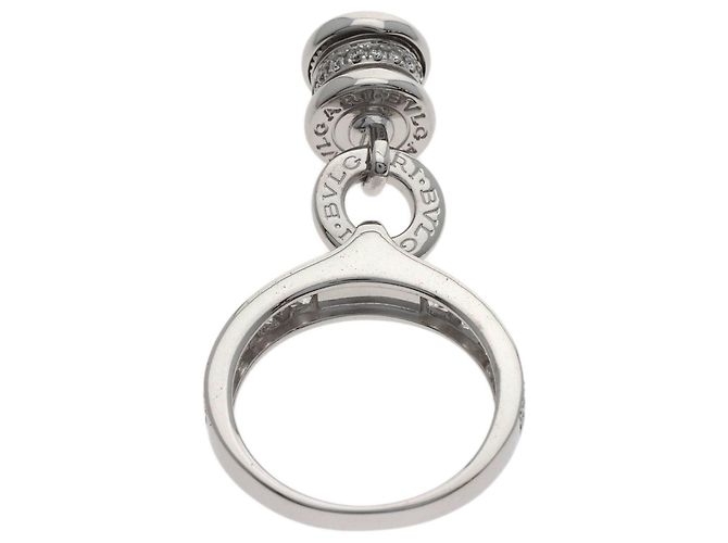 Bulgari Bvlgari B-zero1 Element Diamantring, 18K Weißgold - Ansicht 4