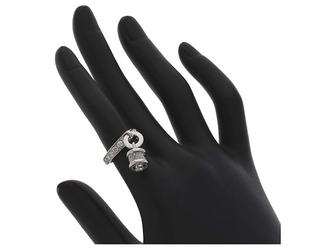Bulgari Bvlgari B-zero1 Element Diamantring, 18K Weißgold - Ansicht 7
