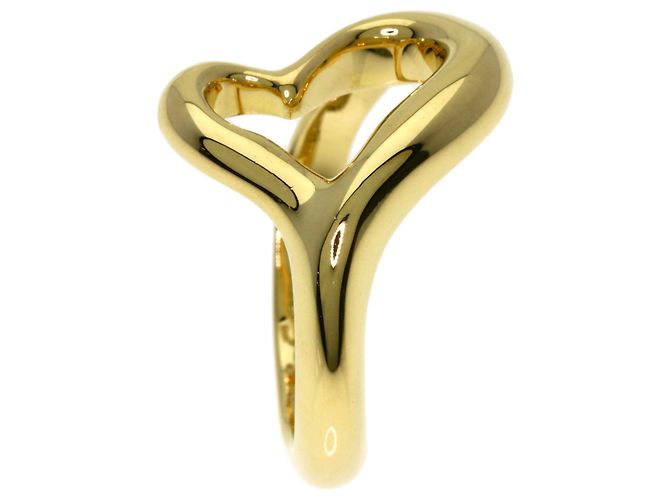 Anello Tiffany & Co. Open Heart in oro giallo 18K - vista 3