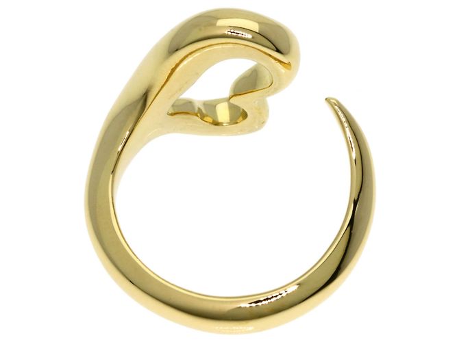 Anello Tiffany & Co. Open Heart in oro giallo 18K - vista 4